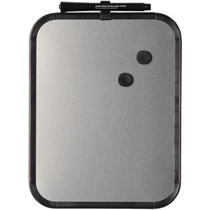 Picture of MasterVision BVCCLK020402 11 x 14 in. Dry-erase Lap Board Mag Silver&#44; Black