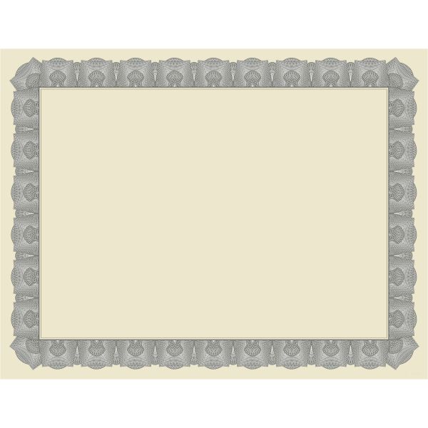 Tree Free Certificate with Silver Border - Natural