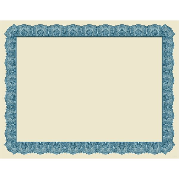 Tree Free Certificate with Blue Border - Natural