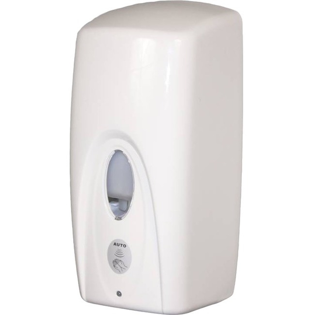 Impact Products IMP9329 Hands Free Foaming Lotion Automatic Dispenser with Key Lock, White