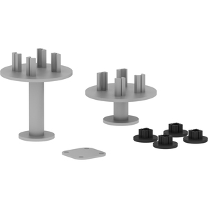LLR90282 Adaptable Panel System T Connector Set - Pack of 3