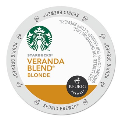 Picture of Starbucks SBK12434950CT Veranda Blend Coffee K-Cups - Pack of 24 - 50 Count