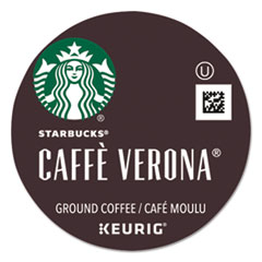 Picture of Starbucks SBK12434951CT Verona Blend Coffee K-Cups - Pack of 24 - 51 Count