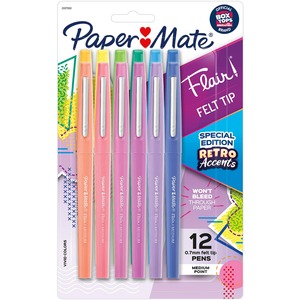 Flair Medium Point Pens - Pack of 12