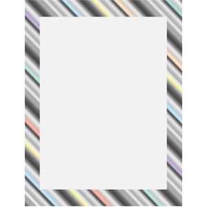 Picture of Geographics GEO24758 Rainbow Dazzle Design Poster Board, White - Pack of 25