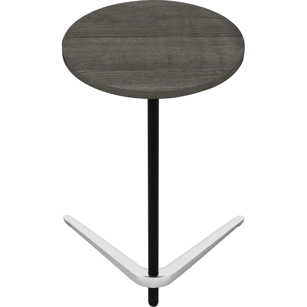 32 in. Round Table End - Weathered Charcoal