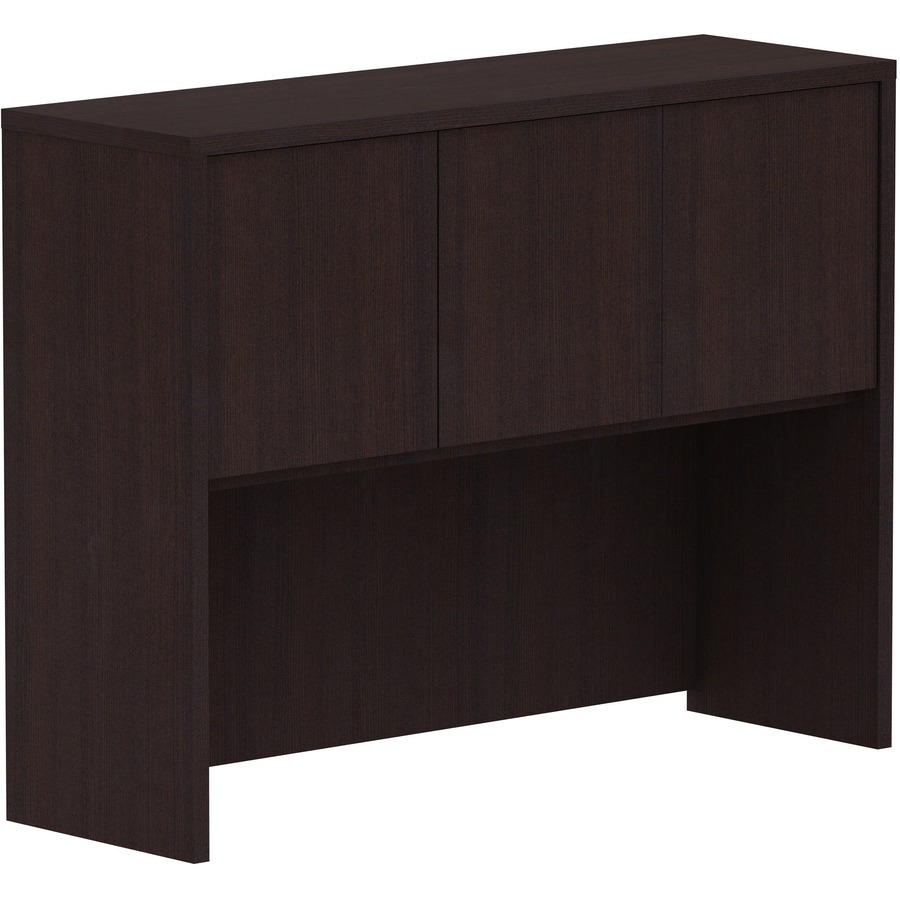 Picture of Lorell LLR18271 48 in. Laminate Desk Hutch with Door&#44; Espresso