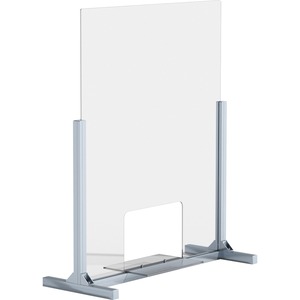 Picture of Lorell LLR55671 Removable Shelf Glass Protective Screen
