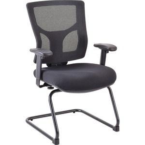 25.5 in. Padded Seat Guest Chair - Black
