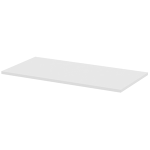 72 x 24 in. Width-Adjustable Training Table Top - White