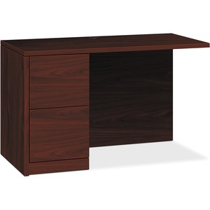 42 in. 10500 Series Mahogany Laminate Office Desking