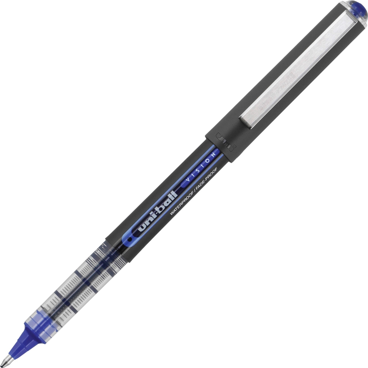 1 mm Point Rollerball Pen, Blue - Pack of 12