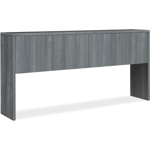 Picture of The HON HON105327LS1 78 x 14.6 x 37.1 in. 10500 Series Sterling Ash Laminate Desking Hutch
