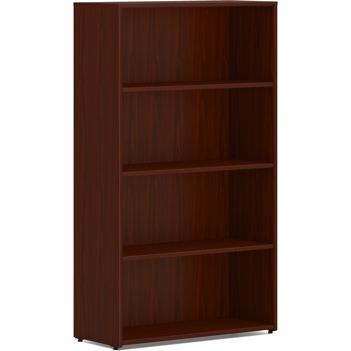 30 x 65 in. 5-Shelf Bookcase, Mahogany