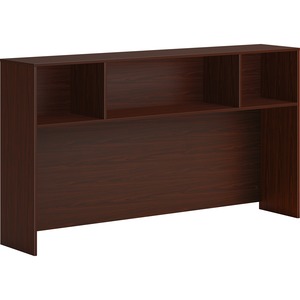 Picture of HON HONLDH72LT1 72 in. Desk Hutch with No Doors&#44; Mahogany