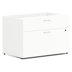 Picture of HON HONLCL3020BFLP1 30 x 20 x 21 in. 2 x Drawers Credenza & Personal Mod Collection Component - Simply White & Laminate