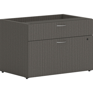 Picture of HON HONLCL3020BFLS1 30 x 20 x 21 in. 2 x Drawers Credenza & Personal Mod Desk Component - Slate Teak Laminate