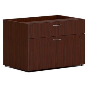 Picture of HON HONLCL3020BFLT1 30 x 20 x 21 in. 2 x Drawers Credenza & Personal Mod Desk Component - Mahogany Laminate