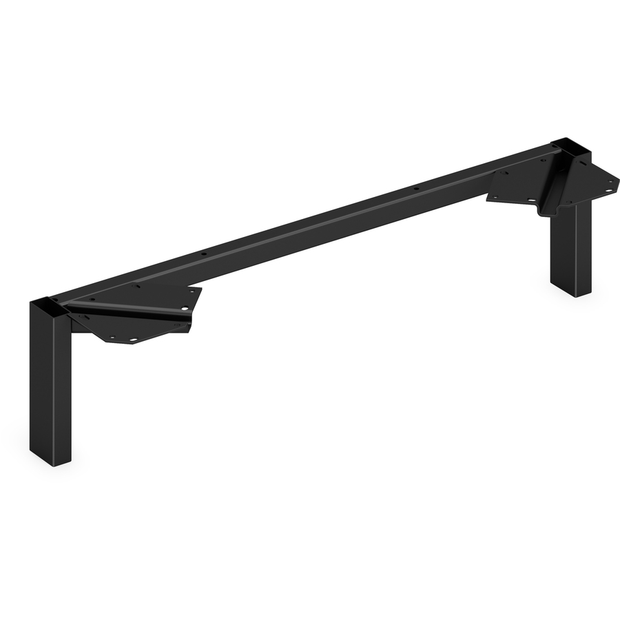 7 x 30 in. Mod Credenza Support Legs, Black