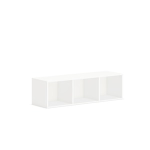Picture of HON HONPLWMH48LP1 48 in. Open Wall Mounted Storage&#44; Simply White