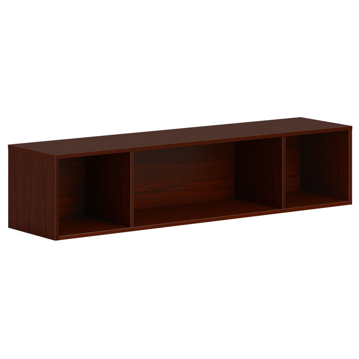 Picture of HON HONPLWMH60LT1 60 in. Open Wall Mounted Storage&#44; Mahogany