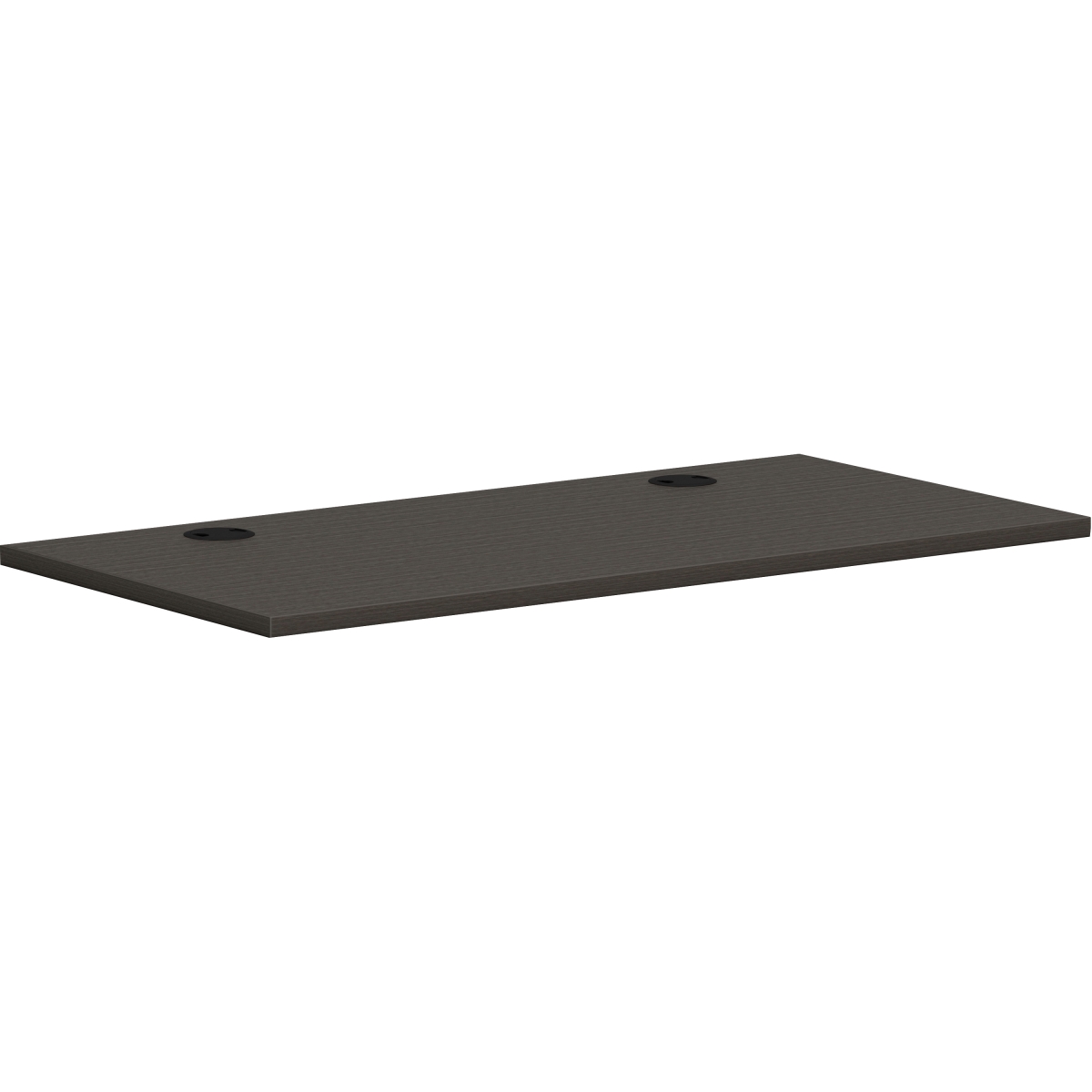 48 in. Rectangle Worksurface, Slate Teak