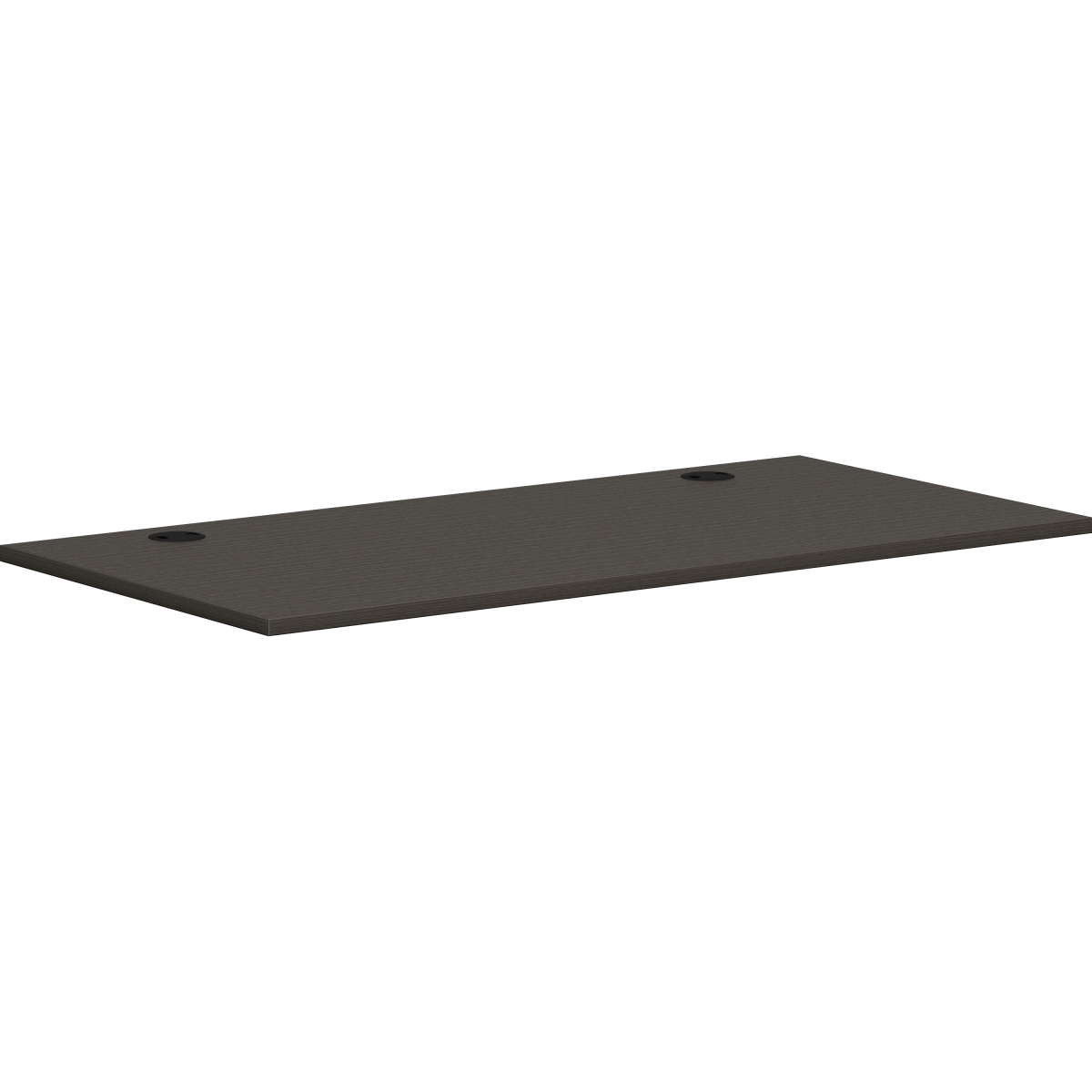 60 in. Rectangle Worksurface, Slate Teak
