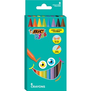 Picture of BIC BICBKPC8AST Kids Crayons&#44; Assorted Color- Pack of 8