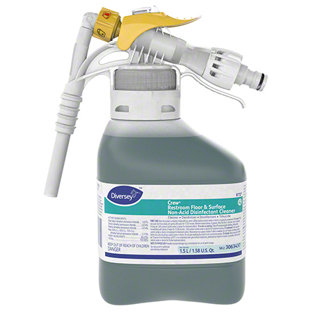 Picture of Diversey DVO3063437 1.5 Liter Crew Restroom Floor & Surface Disinfectant Cleaner