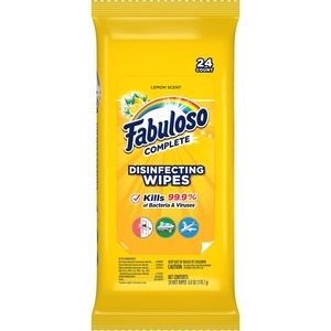 Colgate Palmolive CPC07423 Ab Fabuloso Fabuloso Disinfecting Wipe  Refreshing Lemon