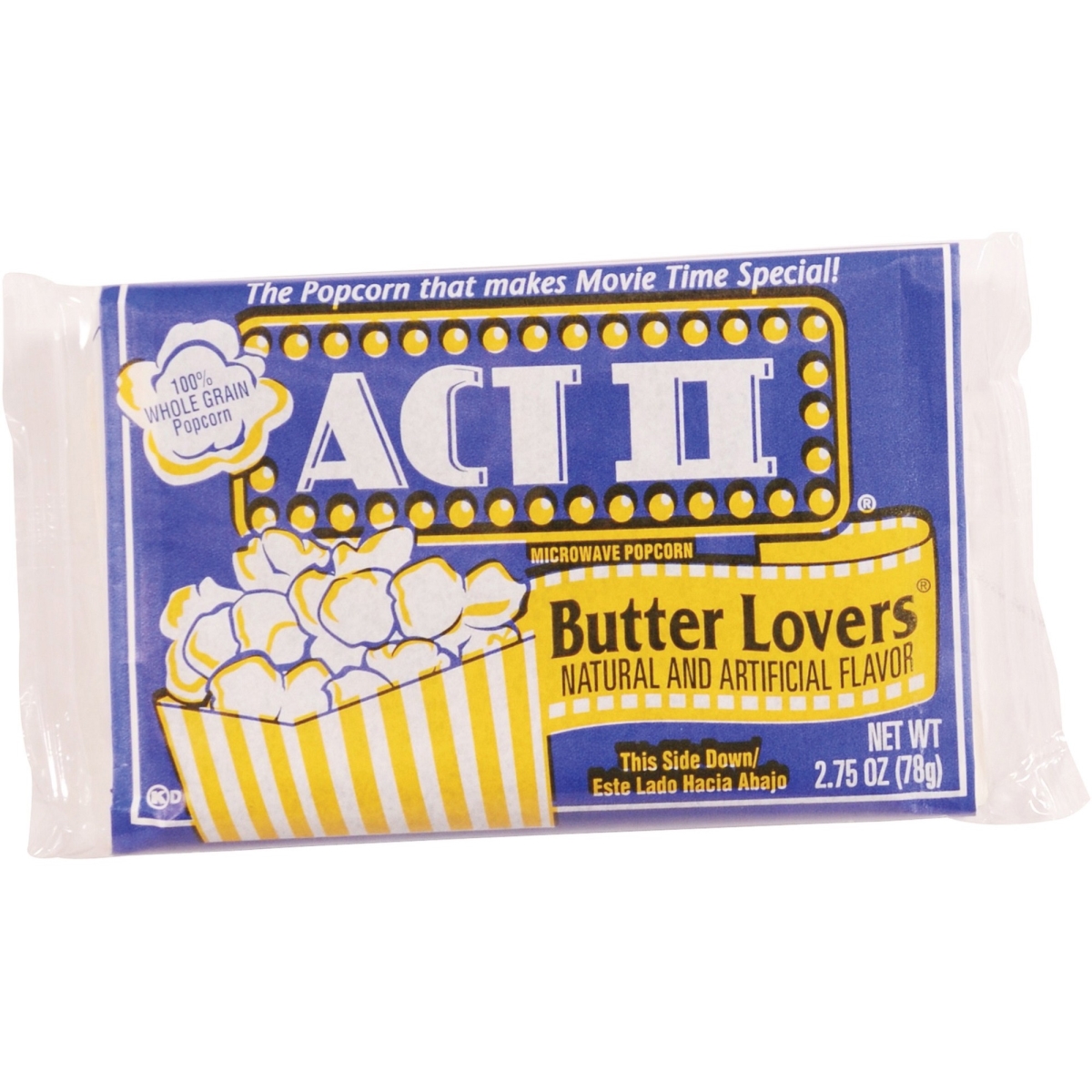 Picture of ACT II CNG23255 2.75 oz Butter Lovers Microwave Popcorn - 3 Count - Pack of 36