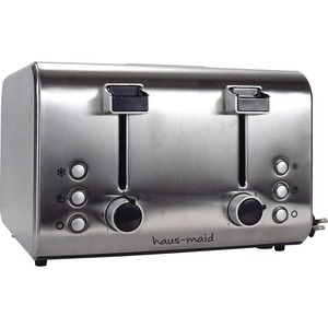 Picture of Coffee Pro CFPOG8590 Stainless Steel Haus-Maid 4-Slice Toaster&#44; Gray