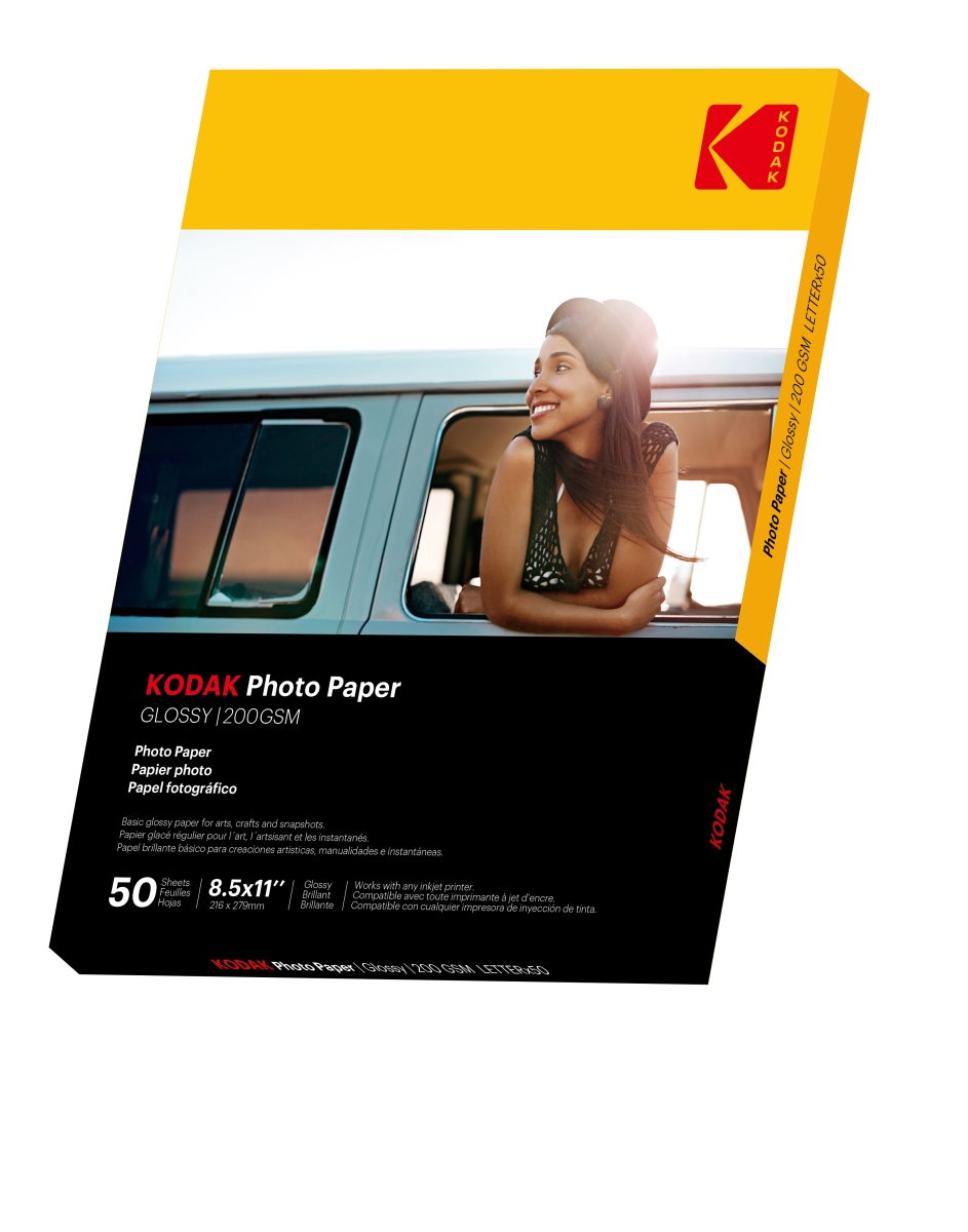 Picture of Kodak KOD41182 8.5 x 11 in. Photo Paper&#44; Gloss - Pack of 50