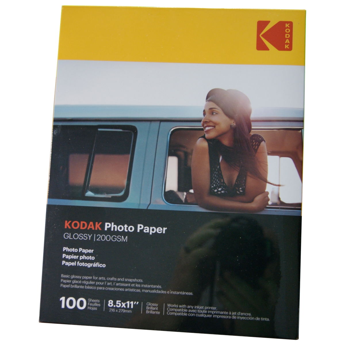 Picture of Kodak KOD41183 8.5 x 11 in. Photo Paper&#44; Gloss - Pack of 100