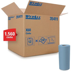 KCC35411 X60 Wypall Cloths - Pack of 1560