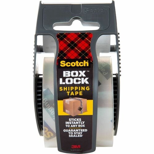 Scotch  Box Lock Dispenser Packaging Tape - Small
