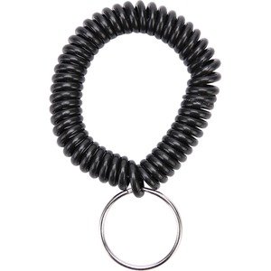 Split Ring Wrist Coil Key Holder - Pack of 6