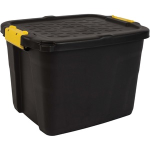 Picture of Cep CEP2004430130 42l Heavy-Duty Storage Box&#44; Black & Yellow