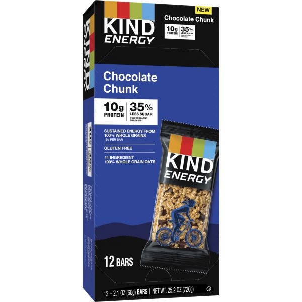 Picture of Kind KND28207 Energy Bars Chocolate&#44; Pack of 12