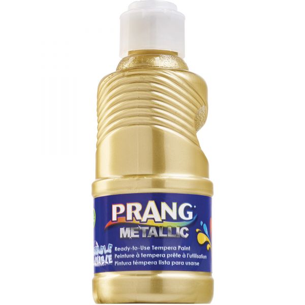 Picture of Prang DIXX11762 8 oz Ready to Use Washable Paint&#44; Metallic Gold