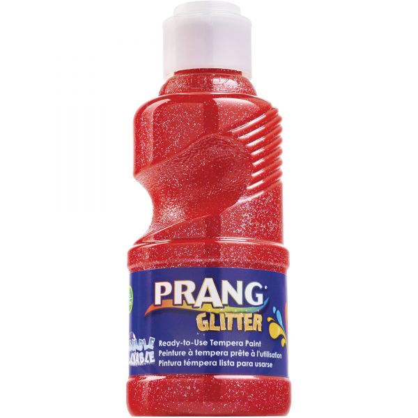 Picture of Prang DIXX11771 8 oz Ready to Use Washable Paint&#44; Glitter Red