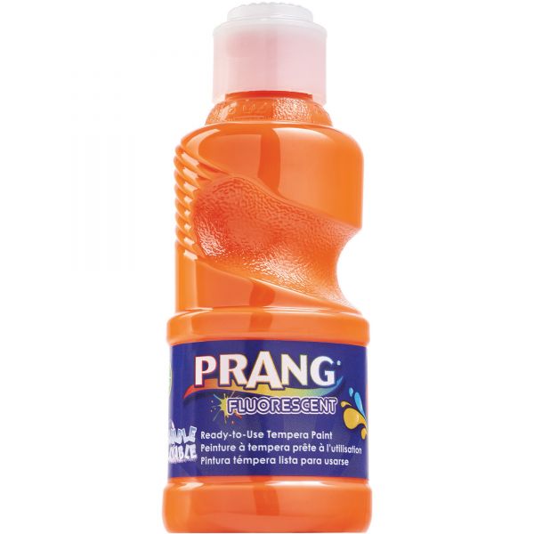 Picture of Prang DIXX11782 8 oz Ready to Use Washable Paint&#44; Fluorescent Orange