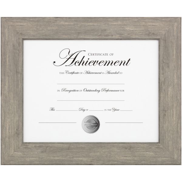 Picture of Burnes DAXNDFB8511GT 8.5 x 11 in. Burnes Document Frame&#44; Blue Gray