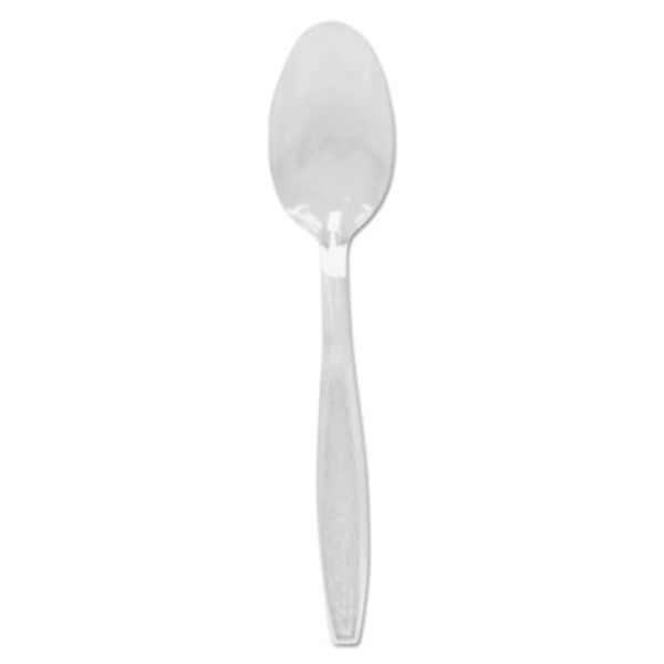 Picture of Solo SCCGDC7TS0090 Dart Guildware Heavyweight Plastic Teaspoons Cutlery&#44; Clear