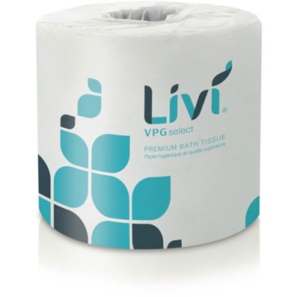 Livi VPG Select Bath Tissue, White - 500 Per Sheet - Pack of 80