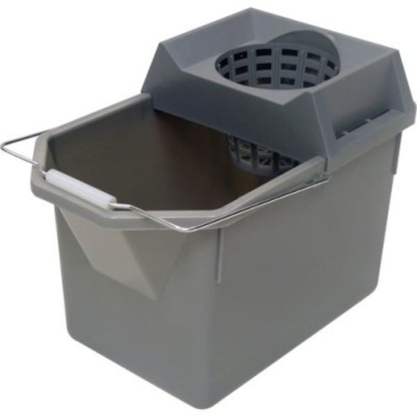Products Pail Mop Strainer Combo Pack, Steel Gray