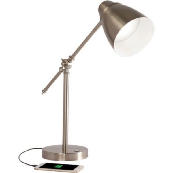 Desk Lamp, Silver