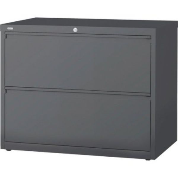 LLR60449 36 in. Lateral File - 2-Drawer, Charcoal