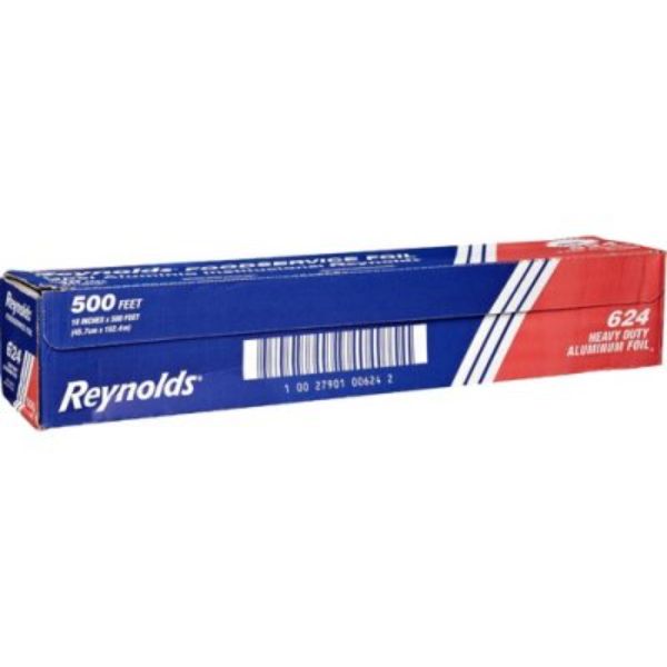 Picture of Reynolds PCT624 18 x 500 in. Consumer Products PactivHeavy-Duty 18 in. Aluminum Foil&#44; Silver