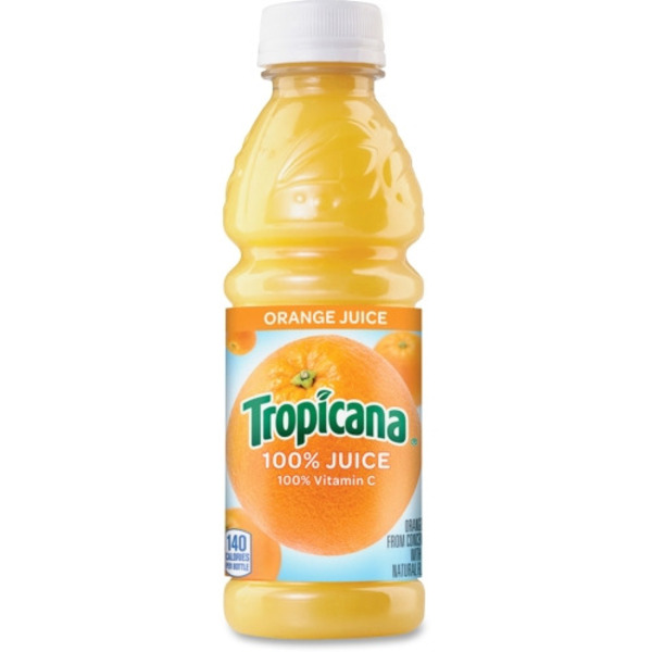 Picture of Pepsi QKR75715 10 oz Tropicana Bottled Orange Juice